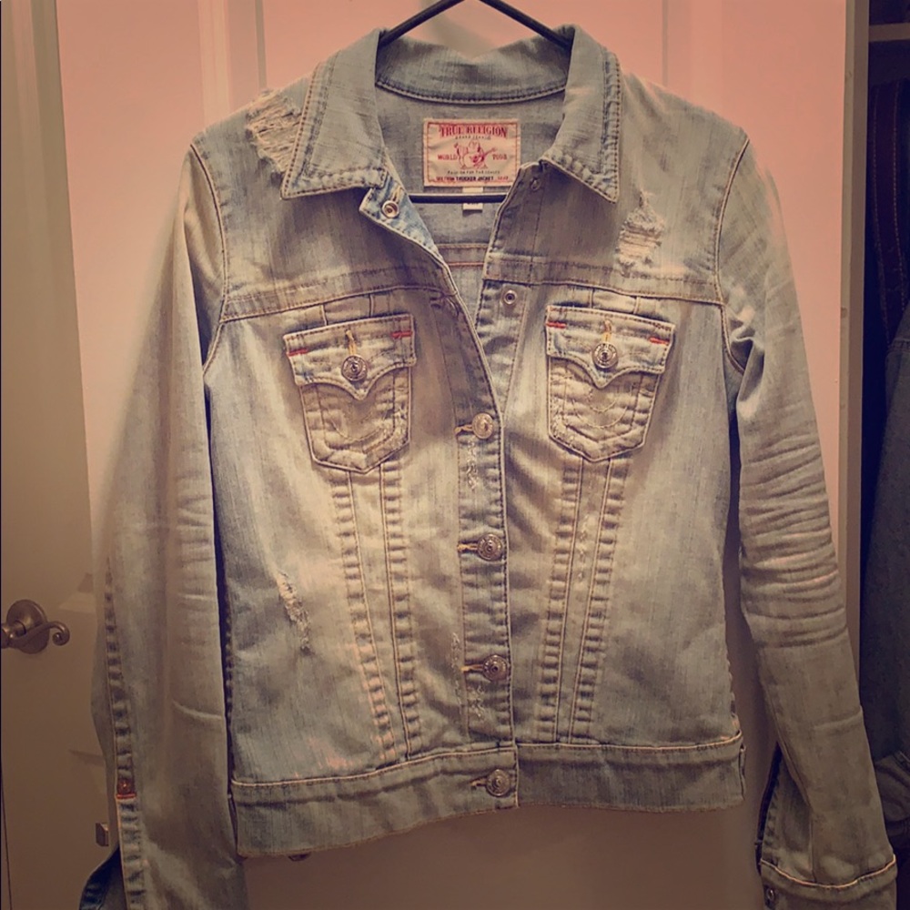 True religion denim jacket
